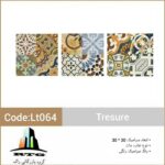 سرامیک طرح دار لئون در رنگ ها و نقش های مختلف